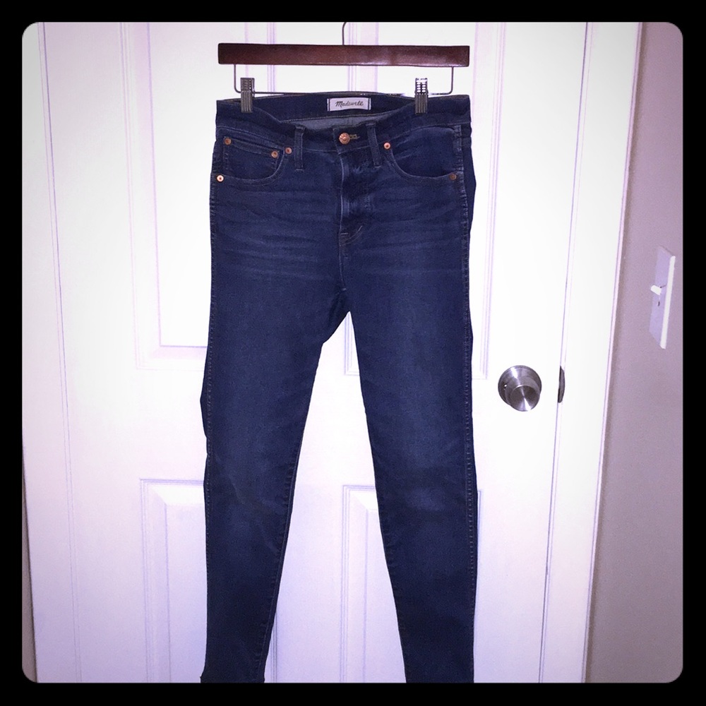 Madewell high riser jean